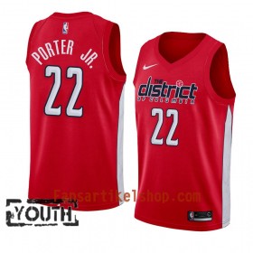 Washington Wizards Trikot Otto Porter  22 2018-19 Nike Rot Swingman - Kinder